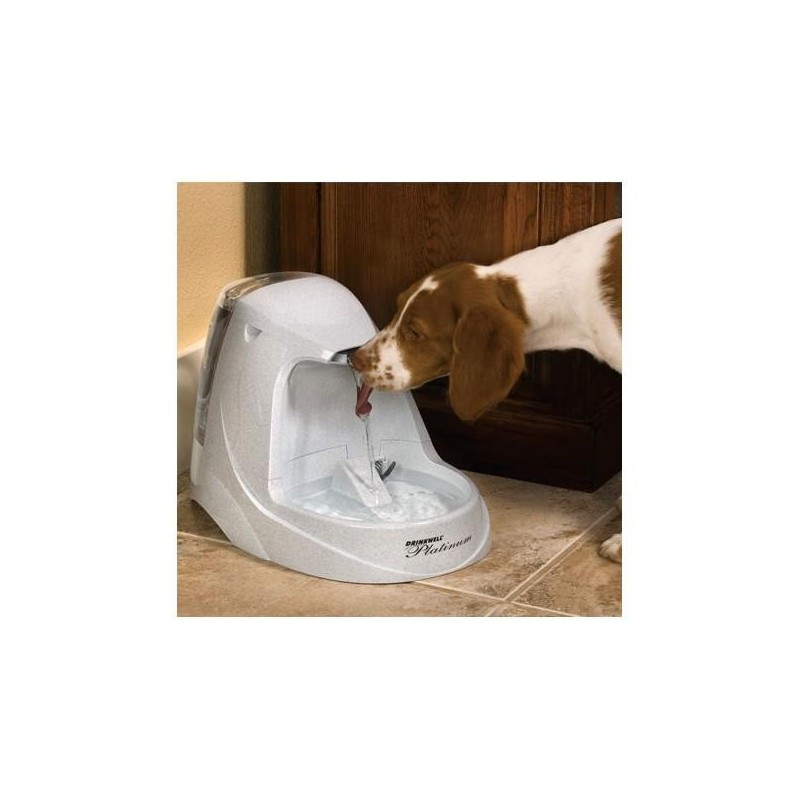 Fontaine à eau DrinkWell Platinium - Petsafe pour chiens et chats 5L