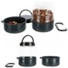 Set de voyage, gamelles et container croquettes de voyage
