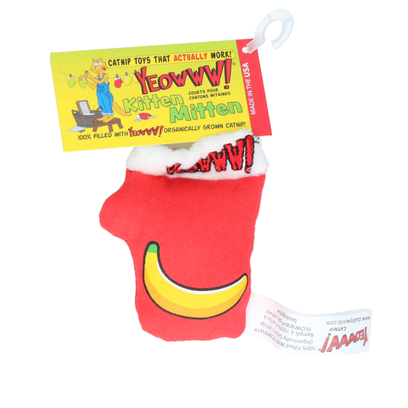 Moufles chaton rouges