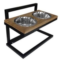 Porte gamelles réglable en...