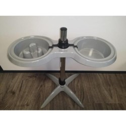 Support 2 gamelles (1 eau -...