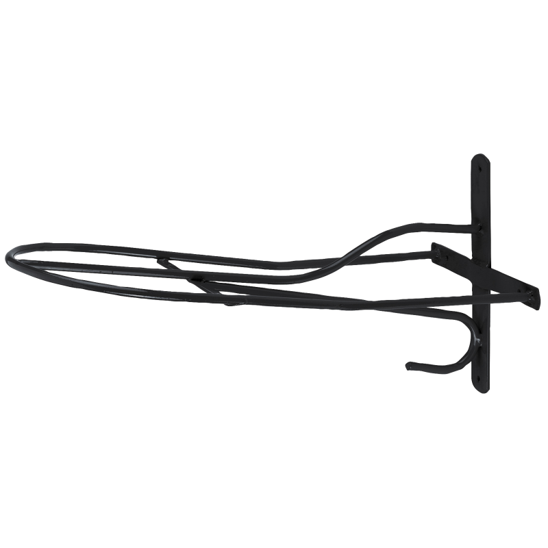 Porte-selle en métal 54 cm noir