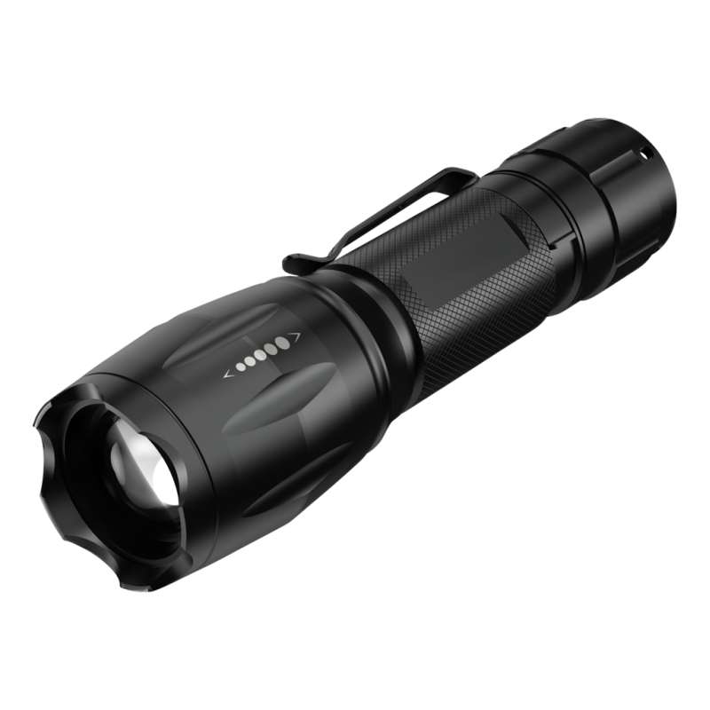 Lampe de poche LED + LED UV