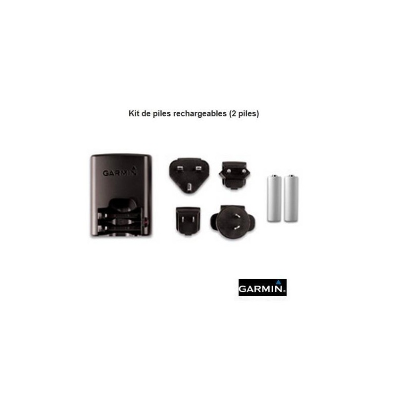 Kit 2 piles rechargeables pour collier GPS Garmin