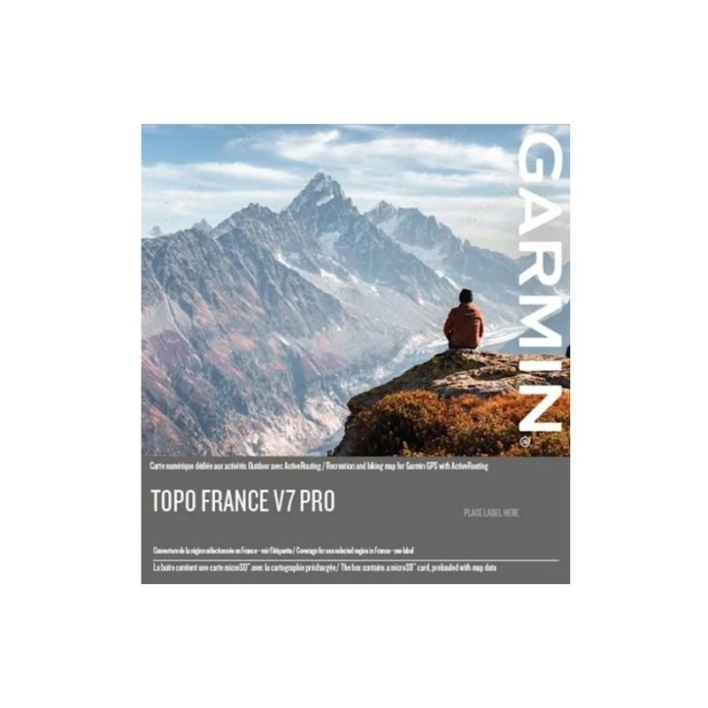 Carte de France Topographique Garmin