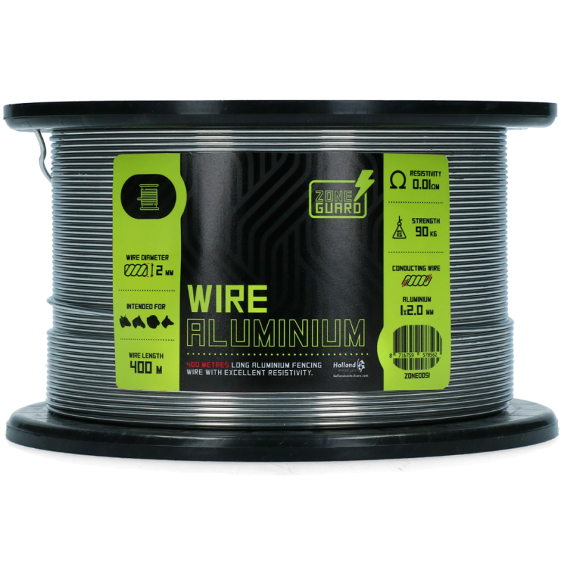 Fil ZoneGuard BASIC aluminium 2 mm 400 m