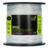 Corde de clôture ZoneGuard 6 mm Basic blanche 200 m