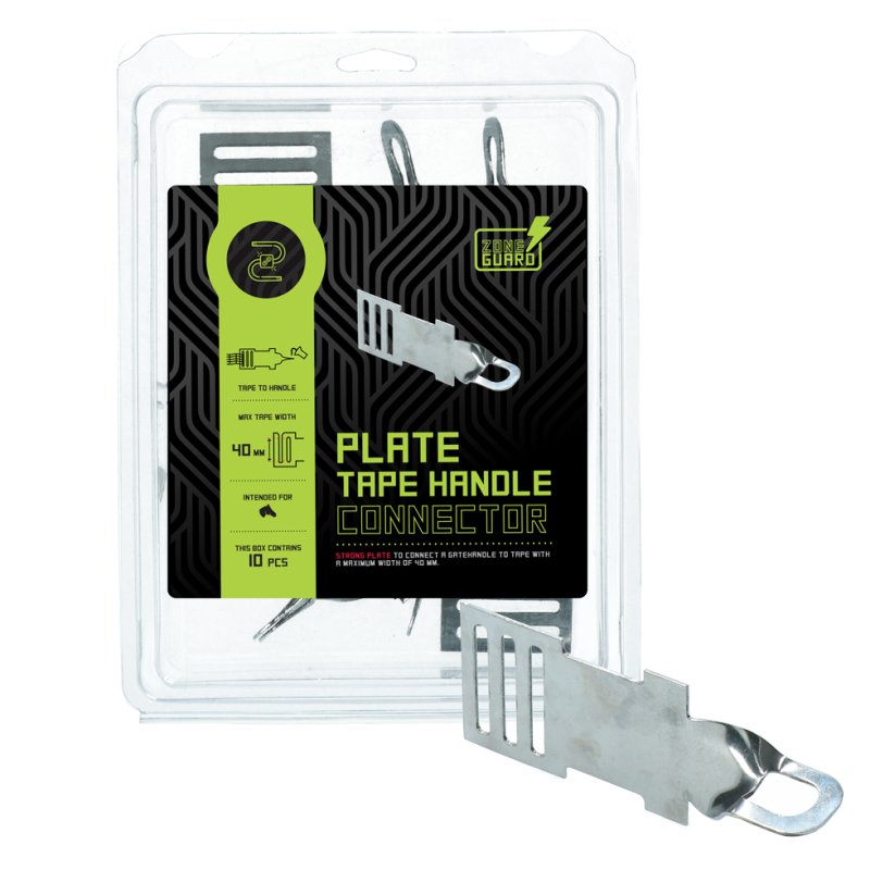 Connecteur de poignée de ruban ZoneGuard en acier inoxydable