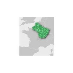 Carte de France Topographique Garmin Carte
Type : Nord Est