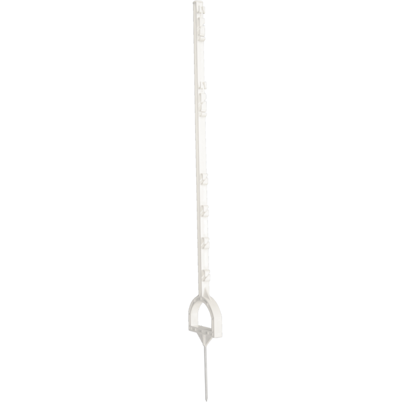 Poteau d'étrier ZoneGuard 115 cm blanc