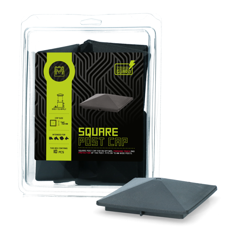 Capuchon de poteau ZoneGuard 75 x 75 mm