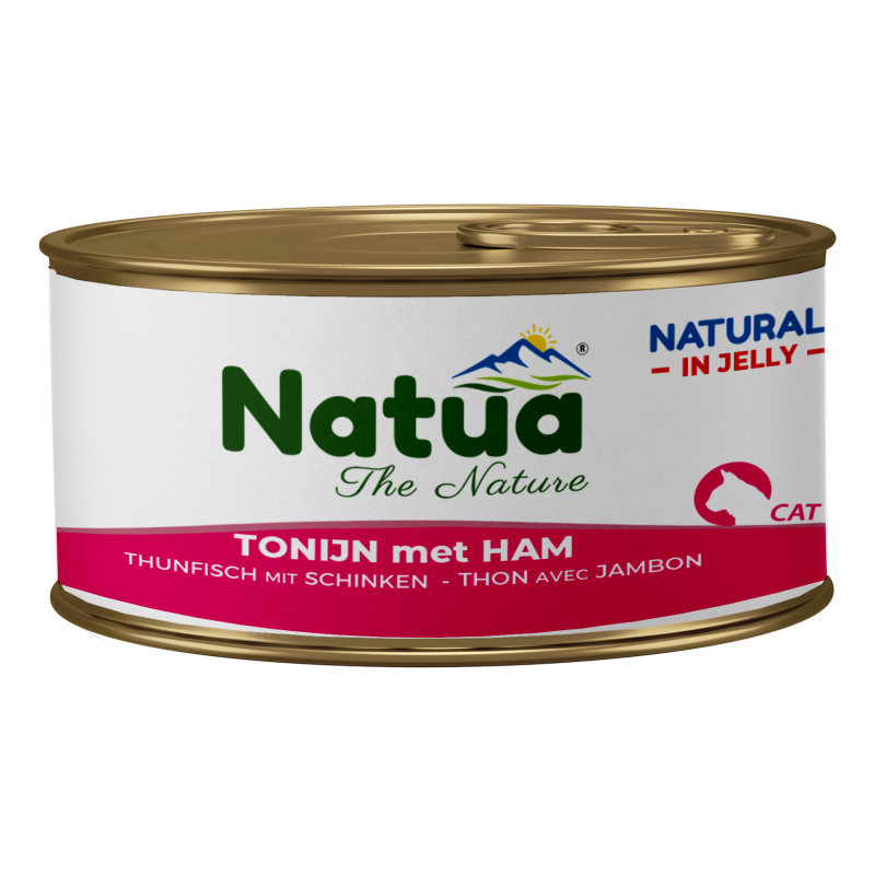 Natua Natural Classic Can Cat Thon au jambon