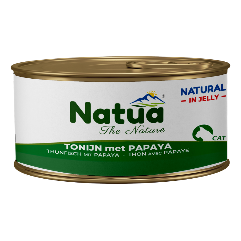 Thon pour chat Natua Natural Classic en conserve avec papaye