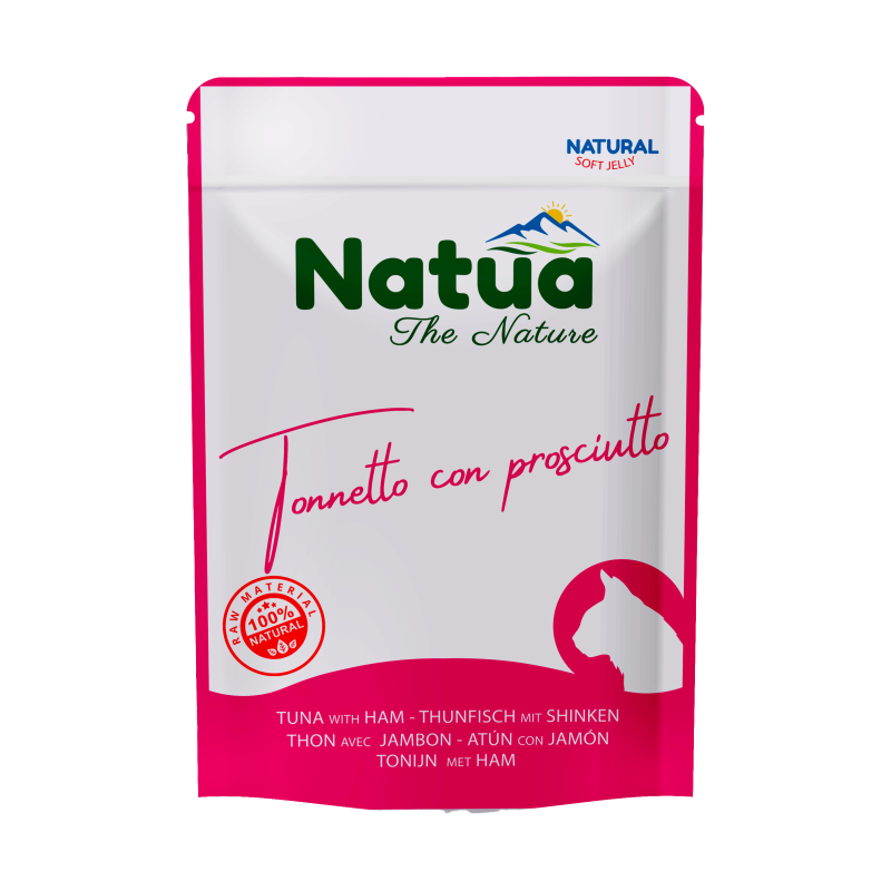 Natua Natural Pouch Cat Thon au jambon
