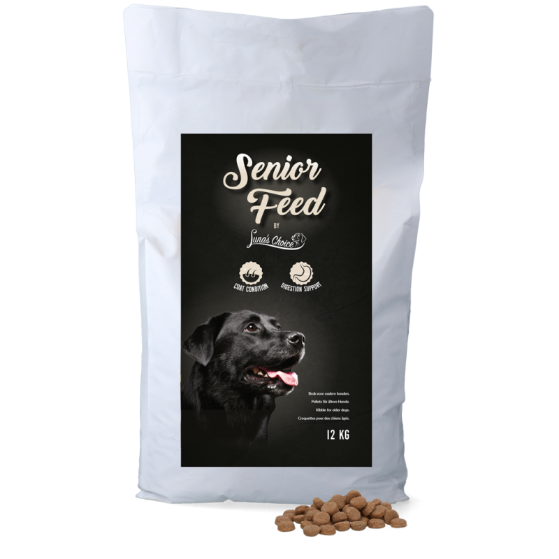 Nourriture pour seniors Luna's Choice 12 kg