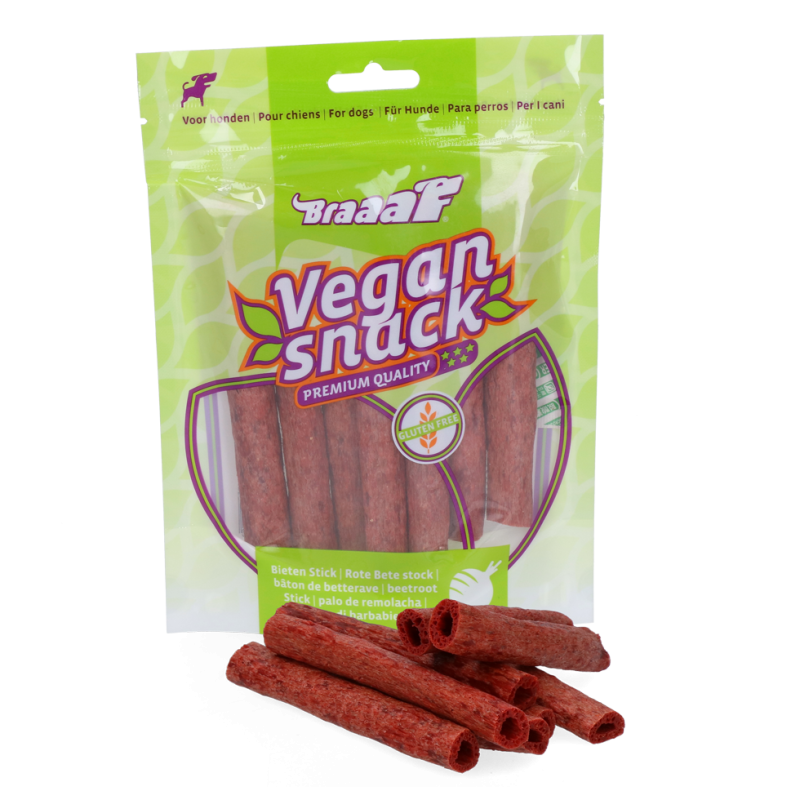 Bâtonnet de betterave végétalien Braaaf - 12 cm