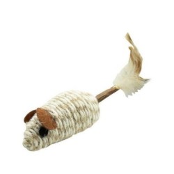 Souris en coton avec queue...