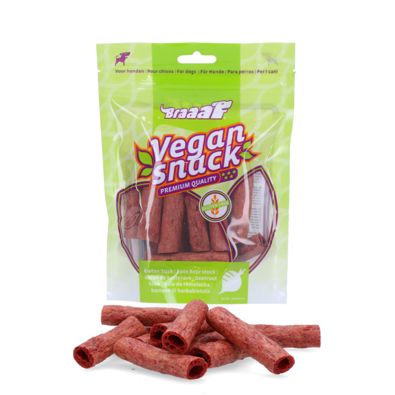 Bâtonnet de betterave végétalien Braaaf - 6 cm