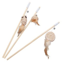 Jouet pour chat, canne à...