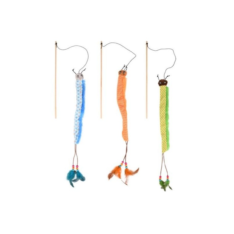 Kirk canne à pêche + chenille