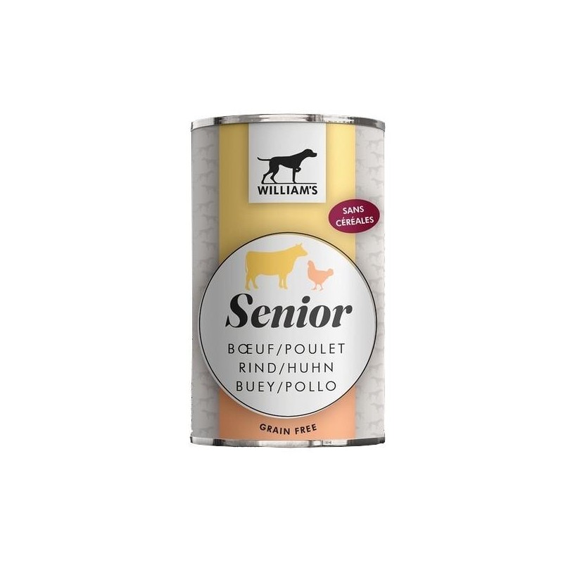 Seniot William’s au Poulet et au Boeuf 395g