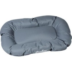 Coussin Dreambay oval gris...