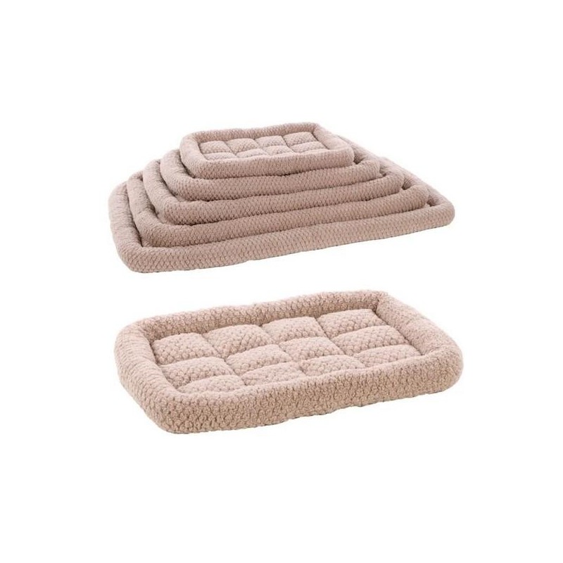 Tapis Jacquard Taupe - 70.5 x 41.5 x 8cm