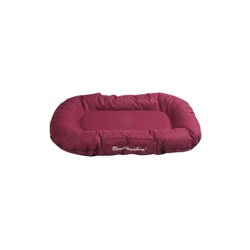 Coussin Dreambay oval bordeaux 80 x 60 cm