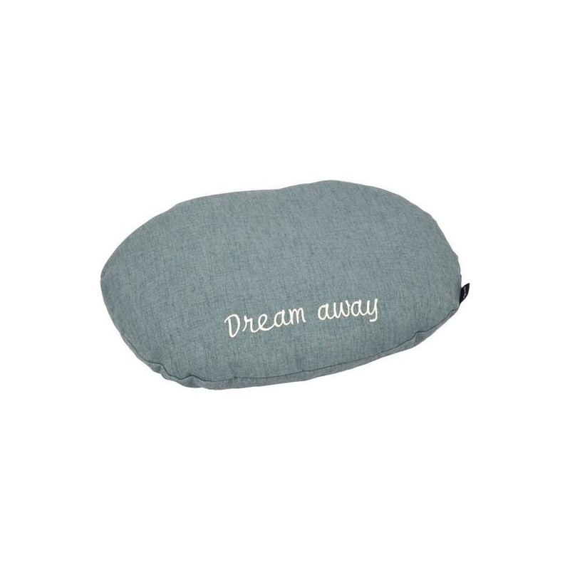 Coussin Dream Away oval vert 60 x 50 cm