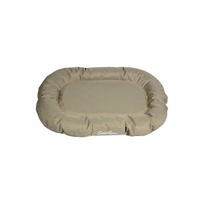Coussin Dreambay oval sand 80 x 60 x 14 cm