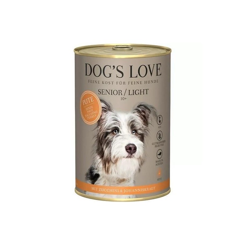 Pâtée à la Dinde- Dog’s Love SENIOR 400g