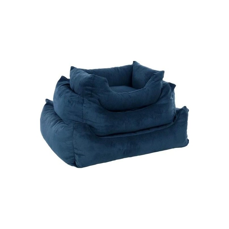 Panier pour chien : Celeste rectangulaire Bleu 65 x 50 cm