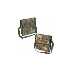 Sacoche porte accessoires en bandoulière ou ceinture camouflage vert