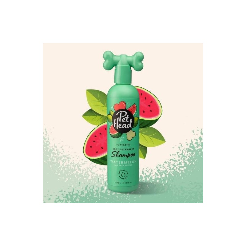 Shampoing Furtastic, désodorisant parfum PASTEQUE 300 ml - PET HEAD