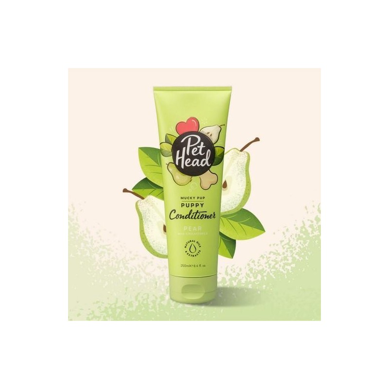 Après Shampoing Mucky Puppy, désodorisant parfum POIRE 250 ml - PET HEAD