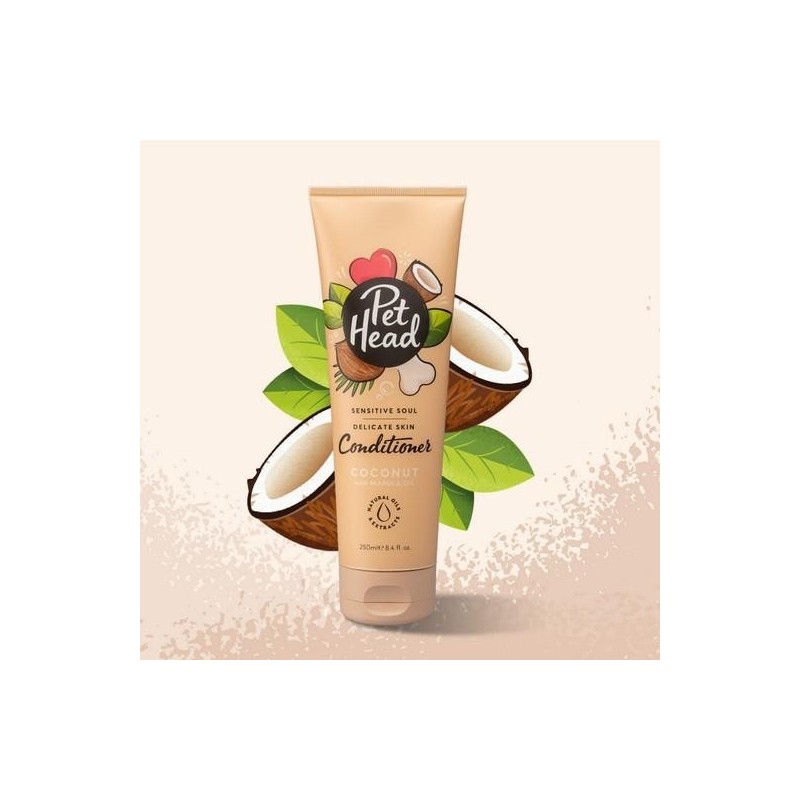 Après Shampoing Sensitive Soul, désodorisant parfum NOIX  COCO 250 ml - PET HEAD