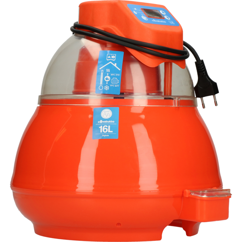 Incubateur numérique Covatutto 16L
