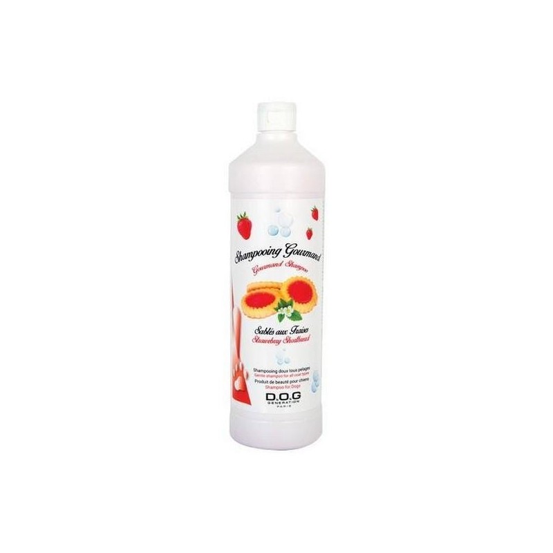 Shampooing "sablé aux fraises" 1 litre