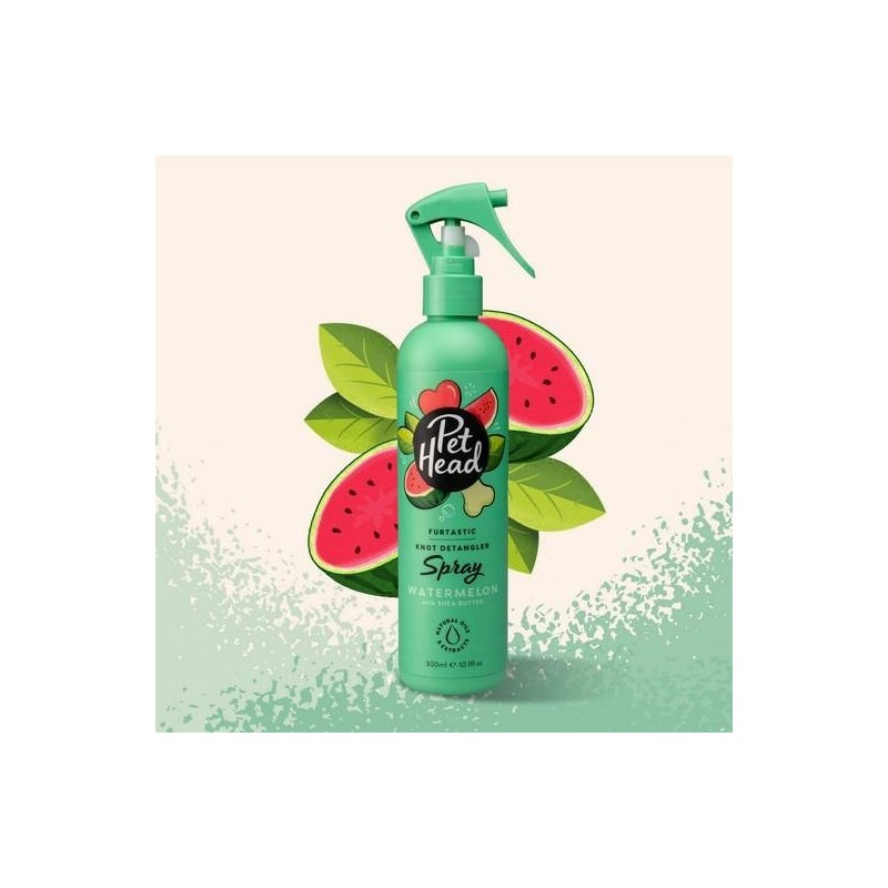 Spray Furtastic, démélant parfum PASTEQUE 300 ml - PET HEAD
