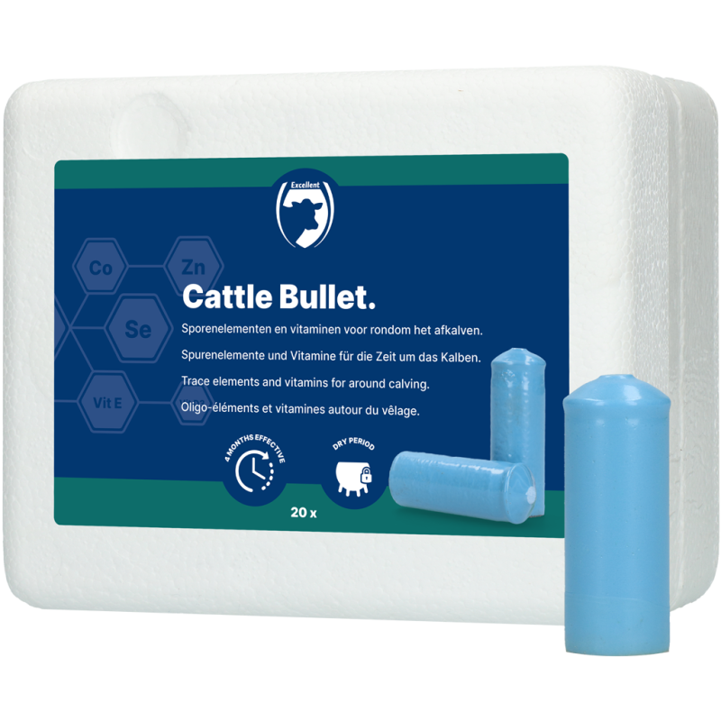 Excellent Cattle Bullet 20 pièces