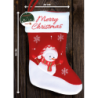 Bas de Noël Bas de Noël Père Noël en laine