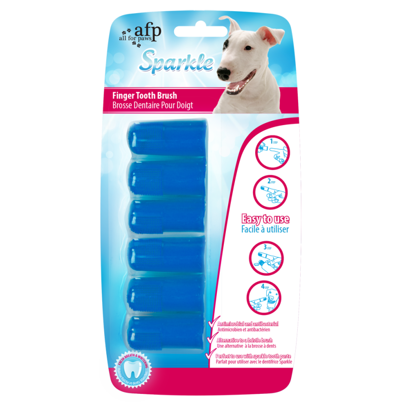 AFP Sparkle - Lot de 6 pinceaux à doigts