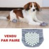 Chaussettes pour chien avec pastilles anti dérapantes Taille : M / L