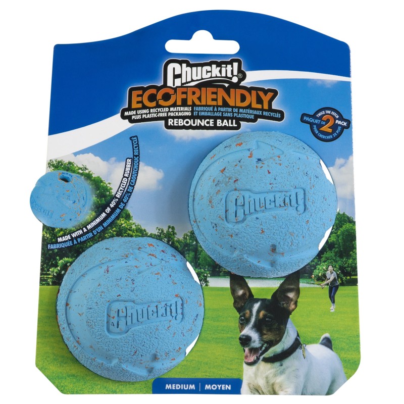 Balle rebondissante Chuckit! M (lot de 2)