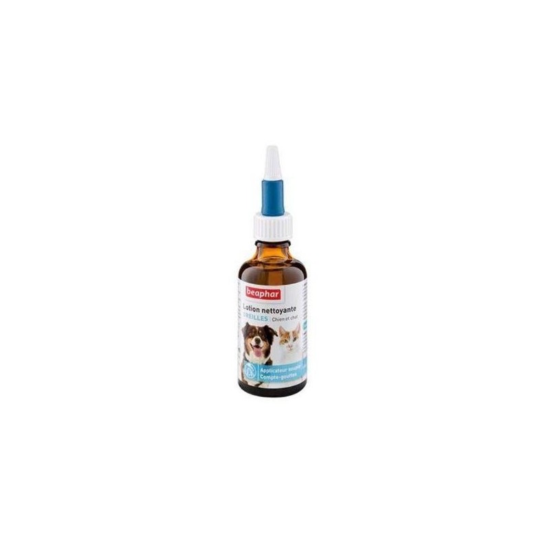Lotion nettoyante oreilles du chien et du chat
