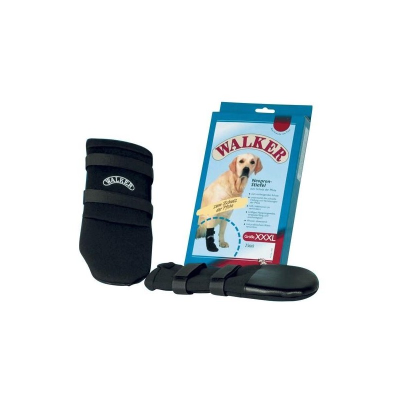 Bottines néoprène Walker pour chien Taille : Small Largeur de bottine : 7 cm