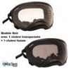 Lunette / masque de protection des yeux pour chien - SMALL (chien de 4.5 à 13 kg) - Rex Specs Masque Small NOIR V2