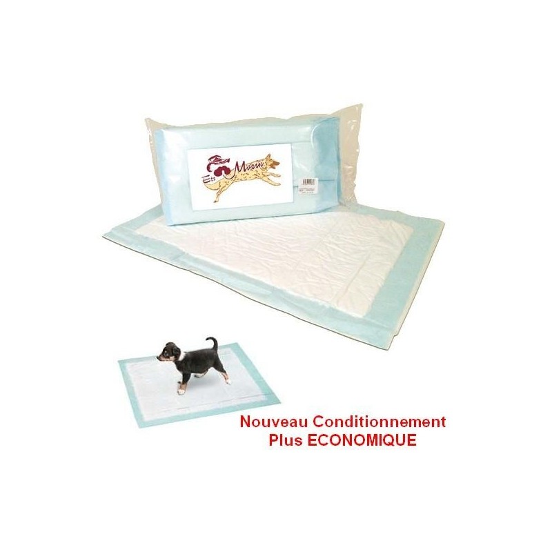 Tapis éducateur - Alèses pour chiots et chatons 60 pièces