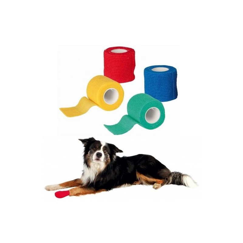 Bandage vétérinaire (lot de 4)