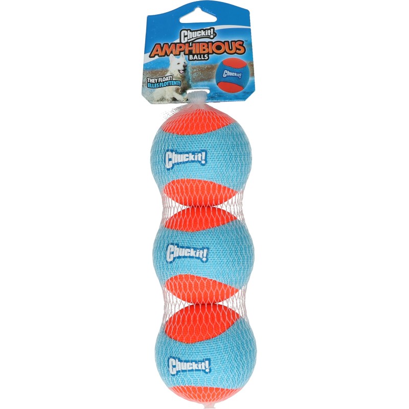 Balles de récupération amphibies Chuckit !, lot de 3